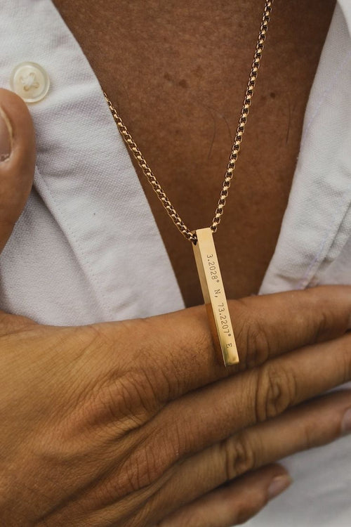 Collier homme